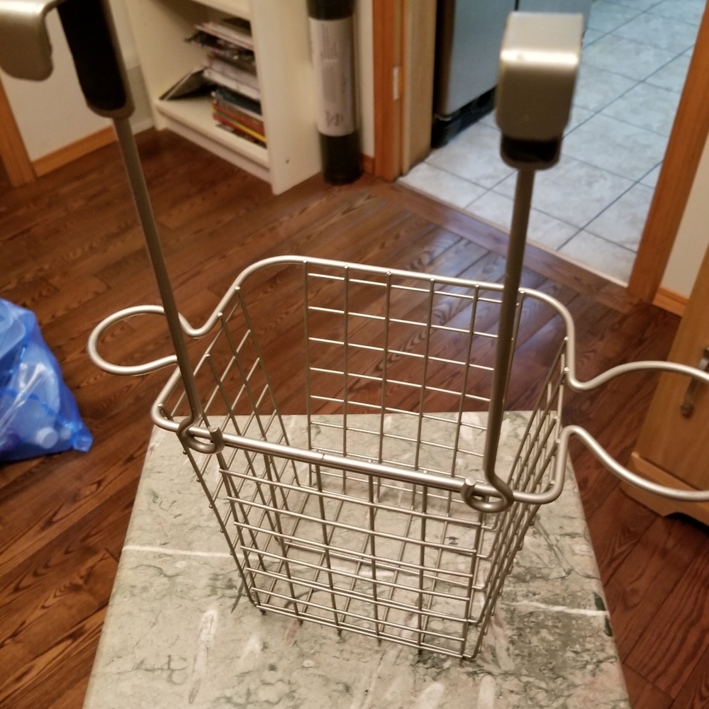 Silver Metal Wire Basket
